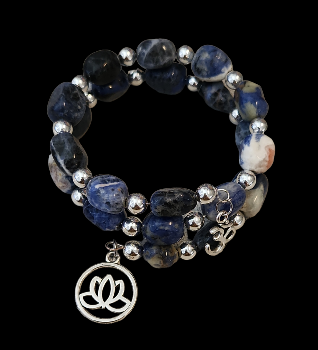 Sodalite Wrap bracelet