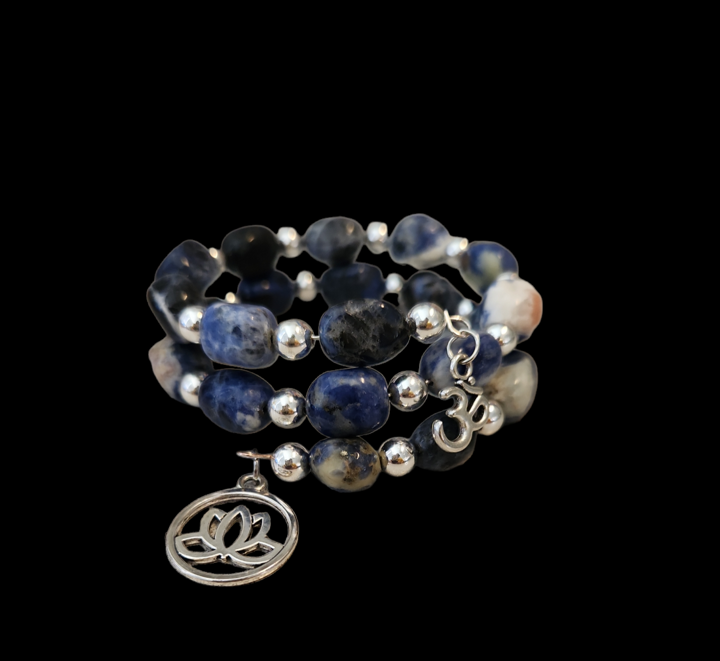 Sodalite Wrap bracelet