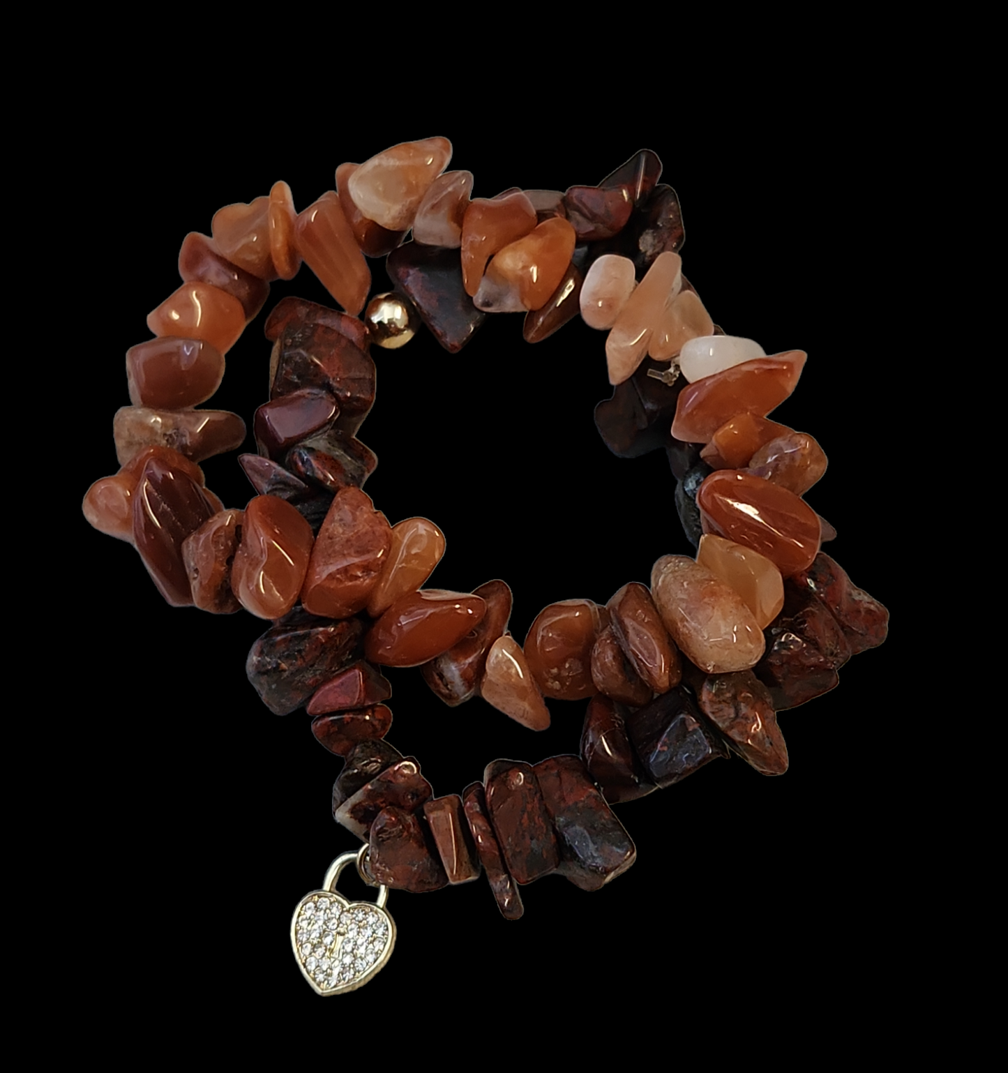 Carnelian and Brecciated Jasper set