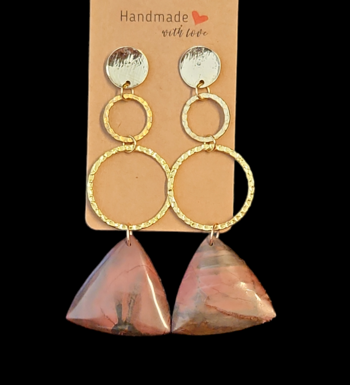 Picasso Jasper earrings