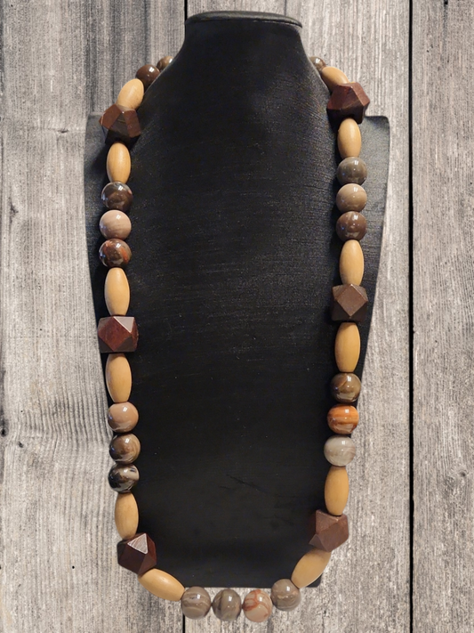 Petrified Wood Necklace