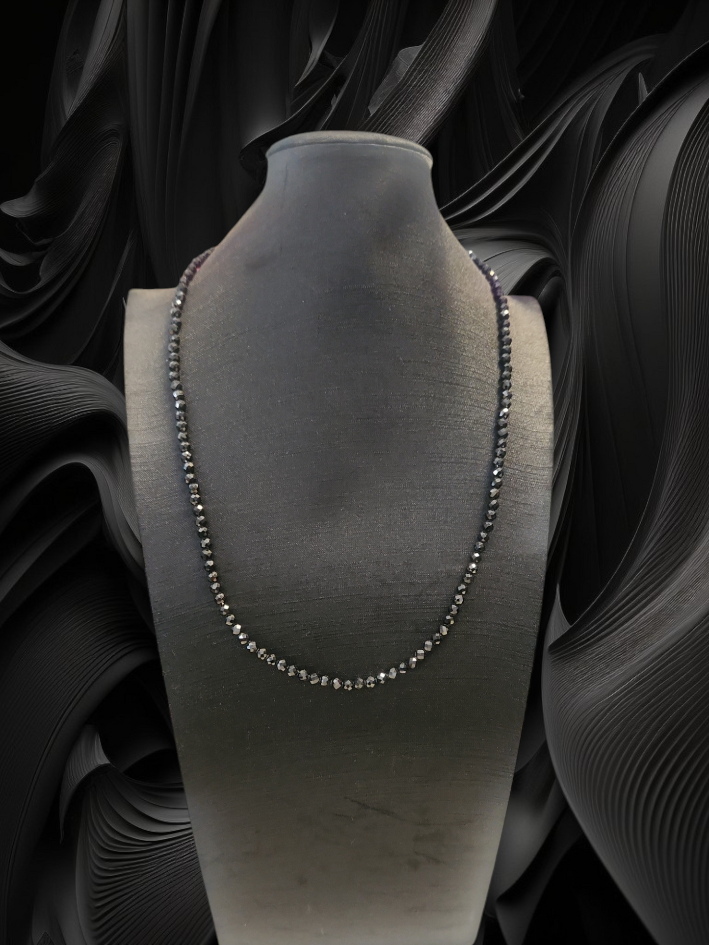 Black Spinel Necklace