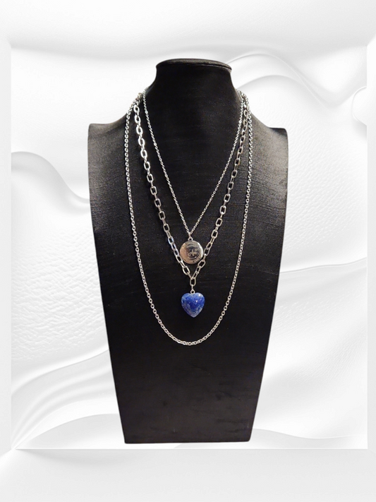 Lapis Lazuli Affirmation Necklace