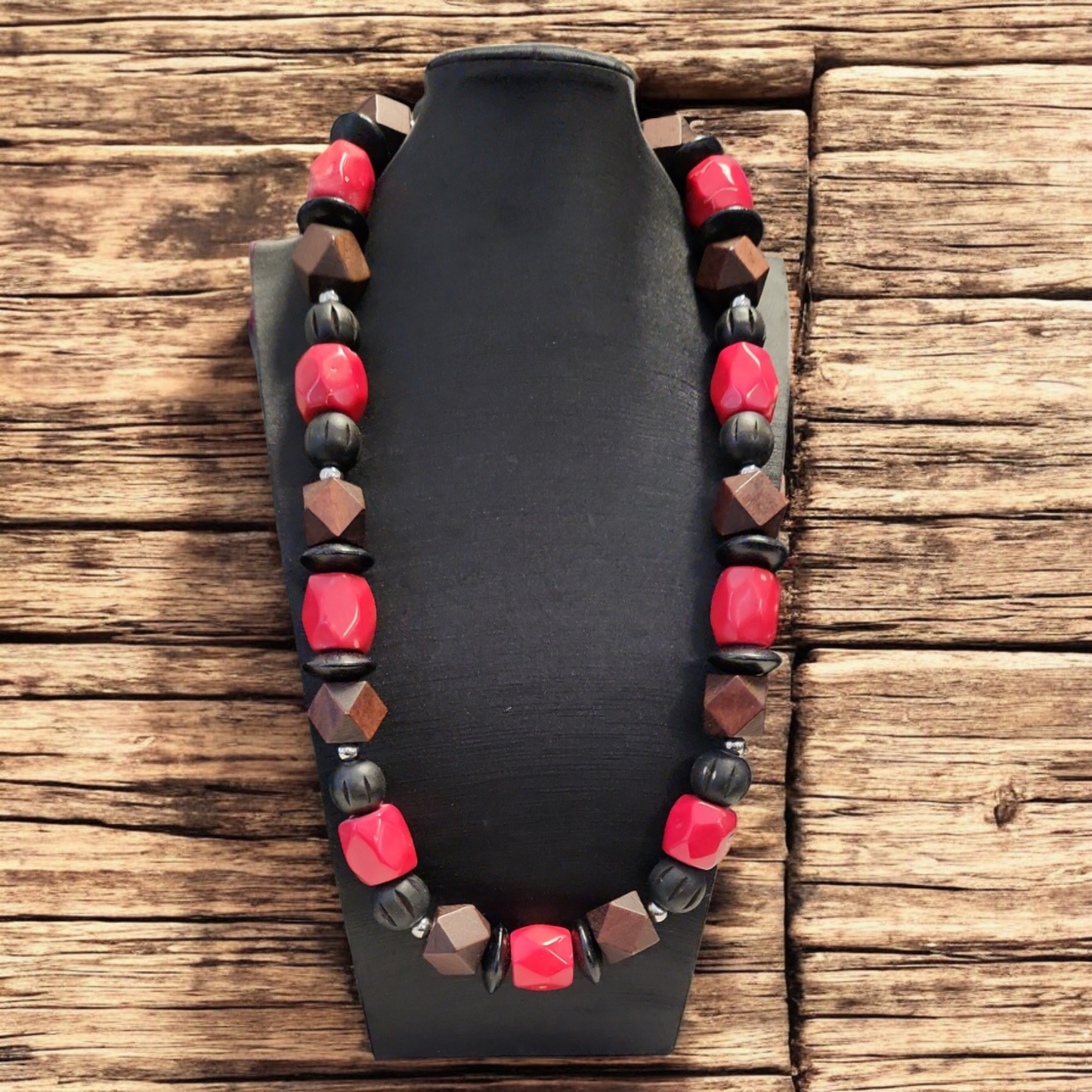 Natural Red Coral Necklace