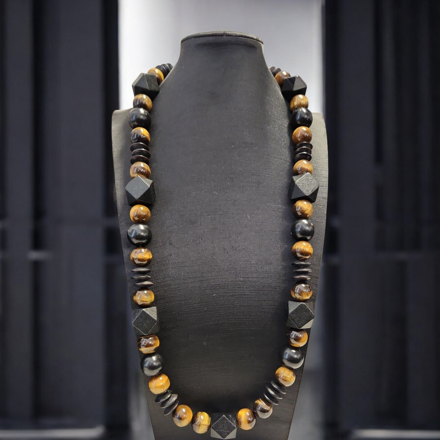 Big and Bold Tiger's Eye Necklace